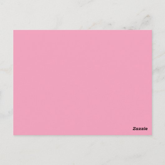 Numéros de table de poisson étoile (rose / blanc) (Dos)