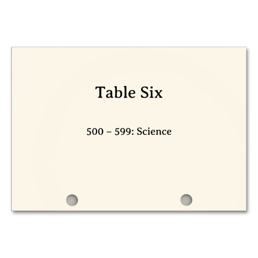 Numéros de table du catalogue de cartes du système (Devant)