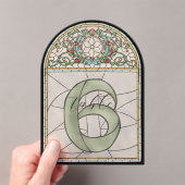Numéros de table en acrylique à effet de vitrail v (In situ (ordinateur de poche))