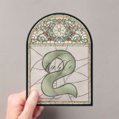 Numéros de table en acrylique à effet de vitrail v (In situ (ordinateur de poche))