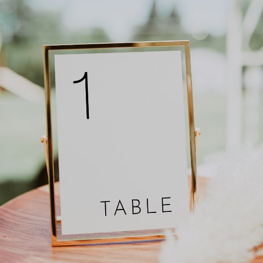 Numéros de table HARLOW