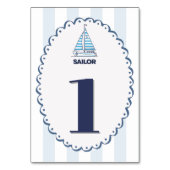 Numéros de table personnalisables Cabana Sails (Par défaut)