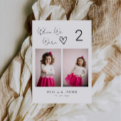 Numéros de table photo, numéros de table modernes,