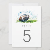 Numéros de table pour Baby Shower sur le thème du (Devant)