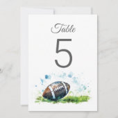 Numéros de table pour Baby Shower sur le thème du (Devant)