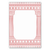 Numéros de table pour fête de déesse (Dos)