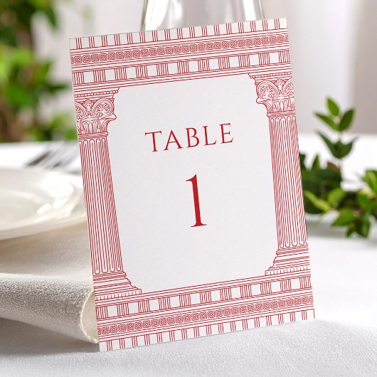 Numéros de table pour fête des déesses