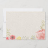 Numéros de table pour mariage d'été dans le pré (Dos)