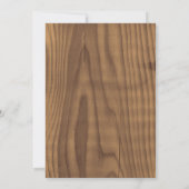 Numéros de table pour mariage en forêt (Dos)