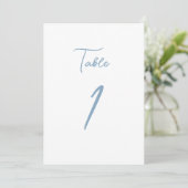 Numéros de table Printemps Fantaisie (Debout devant)