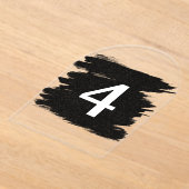 Numéros de table translucides élégants (Poser)