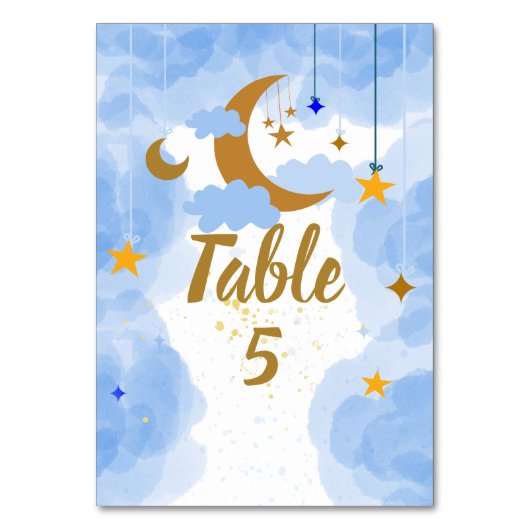Numéros de table Twinkle Twinkle Little Star (Par défaut)