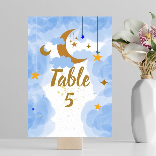 Numéros de table Twinkle Twinkle Little Star