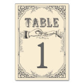 Numéros de table victorienne de l'ancienne époque (Par défaut)