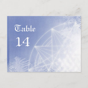 Numéros de table Xmas