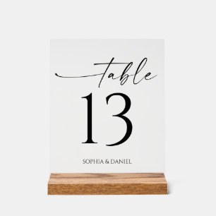 Numéros de tableau minimaux