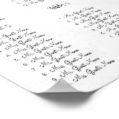 Numéros du tableau de sièges pour oiseaux vintages (Coin)