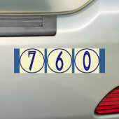 Numéros Français Numéros Vinyl House Stickers (En voiture)