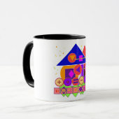 NUMÉROS GEO SYMBOLES FORMES MUG (Devant gauche)