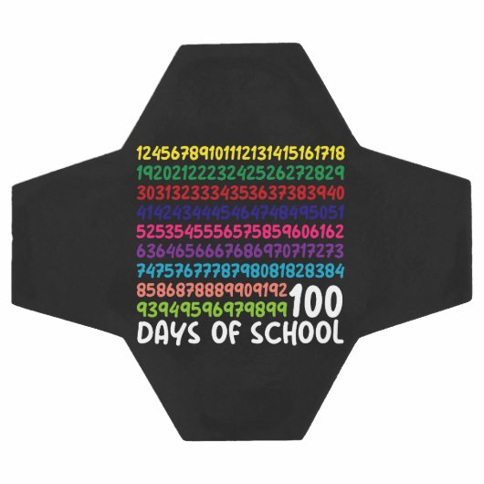 Numéros mathématiques 100e Jour de l'école Enseign (Plat)