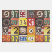 Numéros pour le papier de découpage ou de collage  (Devant 3)