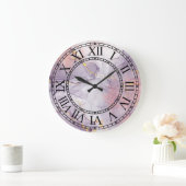 Numéros romains de marbre classique Horloge murale (Maison)