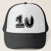 Nummer 10 Classic Trucker Hat Pet (Voorkant)