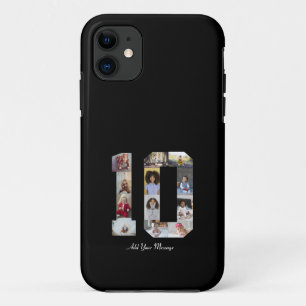 Nummer 10 Fotocollage iPhone 11 Hoesje