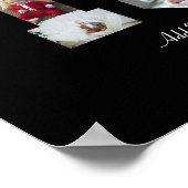 Nummer 10 Fotocollage Poster (Hoek)