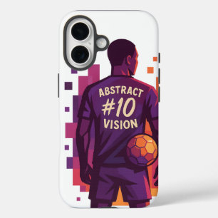 Nummer 10 vibes   Stijlvolle Sport iPhone Case