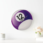 Nummer 12 Billiards Ball Clock Grote Klok (Huis)