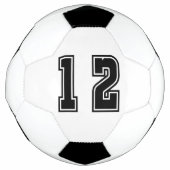 Nummer 12 voetbal (Voorkant)