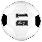 Nummer 15 voetbal (Gedraaid)