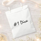 Nummer 1 Diva   Bedankzakje (Geknipt)