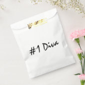 Nummer 1 Diva   Bedankzakje (Gezegeld)