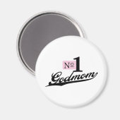 Nummer 1 Godmama Magneet (Voorkant / Achterkant)