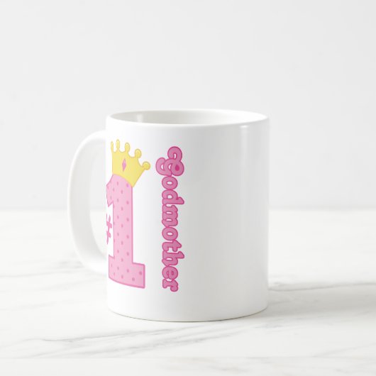 Nummer 1 Godmoeder Koffiemok (Voorkant links)