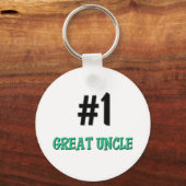 Nummer 1 Grote oom Sleutelhanger (Voorkant)