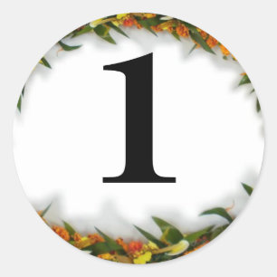 Nummer 1 Hawaiian Lei sticker
