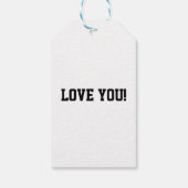 Nummer 1 hond Moeder Moedersdag Huisdierliefhebber Cadeaulabel (Achterkant)