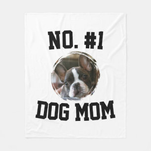 Nummer 1 hond Moeder Moedersdag Huisdierliefhebber Fleece Deken