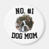 Nummer 1 hond Moeder Moedersdag Huisdierliefhebber Magneet (Voorkant)