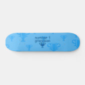 Nummer 1 kleinzoon skateboard (Horizontaal)
