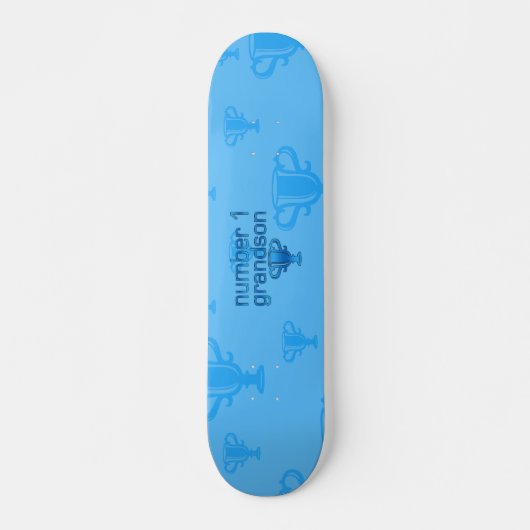 Nummer 1 kleinzoon skateboard (Voorkant)