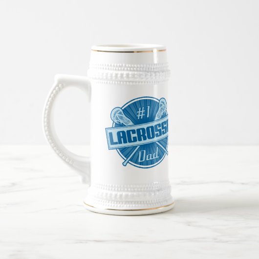 Nummer 1 Lacrosse Pap Bierpul (Links)