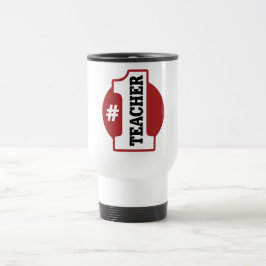 Nummer 1 leraar reisbeker