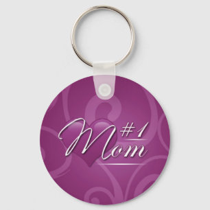 Nummer 1 mama sleutelhanger