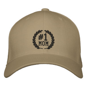 Nummer 1 MOM Alle Star Laurels Embroidery Pet