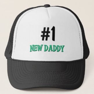 Nummer 1 Nieuwe papa Trucker Pet
