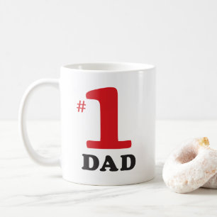 Nummer 1 Pap Coffee Mok